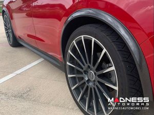 Alfa Romeo Stelvio Fender Trim - Carbon Fiber - Feroce Carbon Alfa Romeo Stelvio Fender Trim - Carbon Fiber - Feroce Carbon